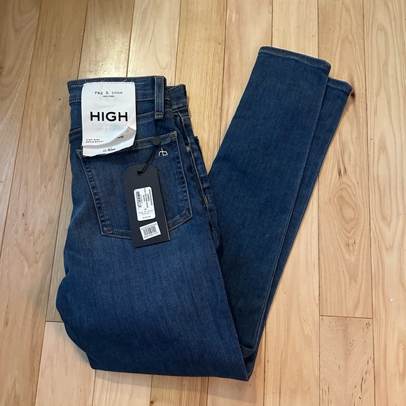 Rag & Bone Blue Jeans - Picture 2 of 3